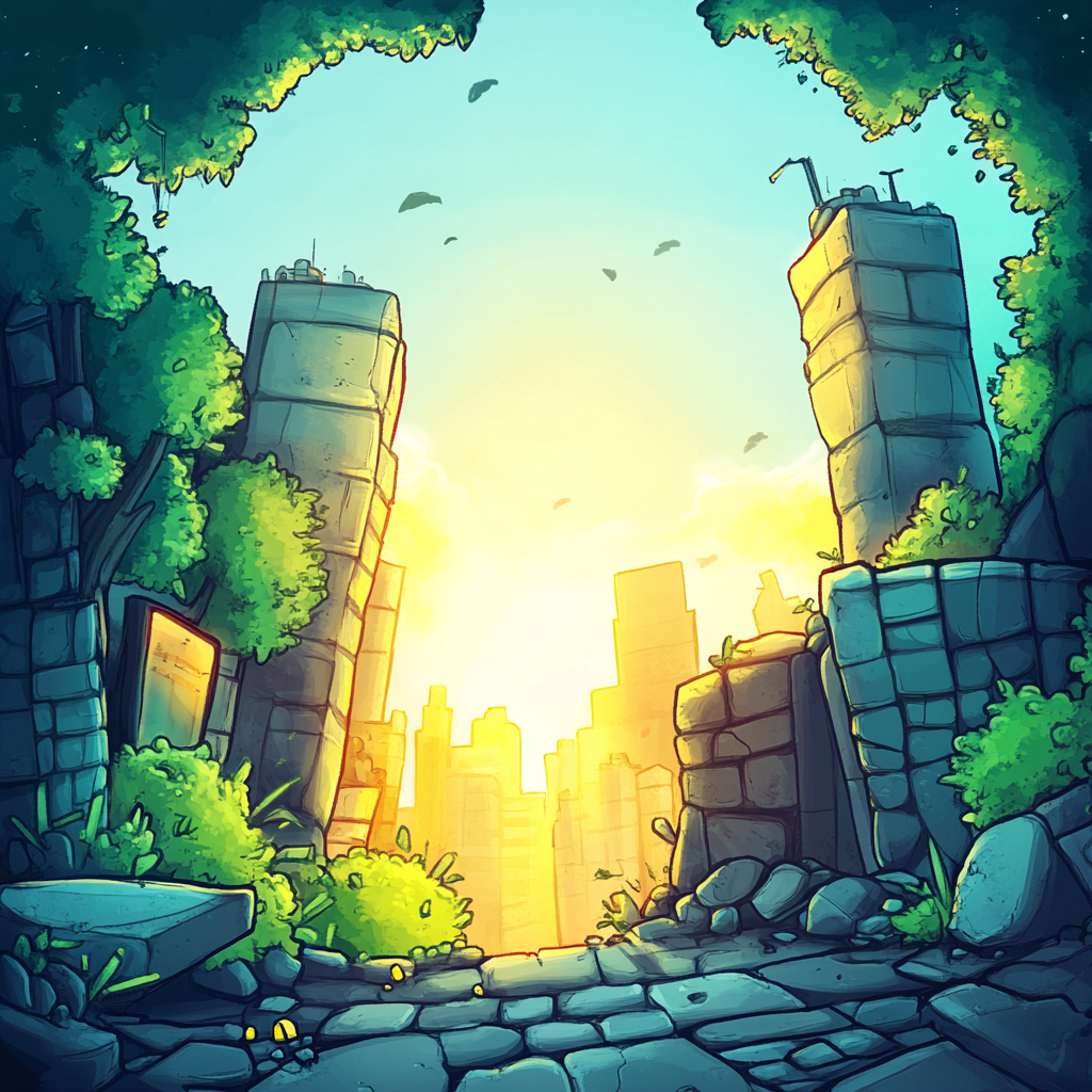 sref 542 | a city