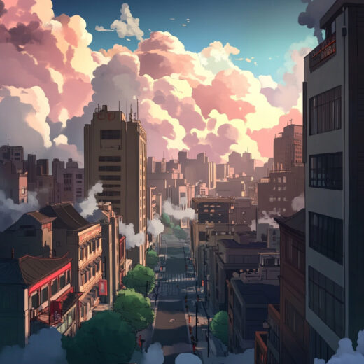 sref 550 | a city