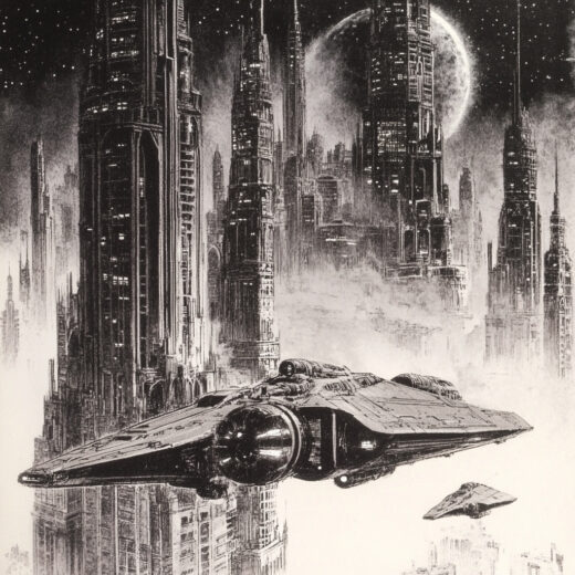 sref 553 | a city