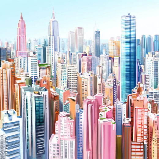sref 554 | a city