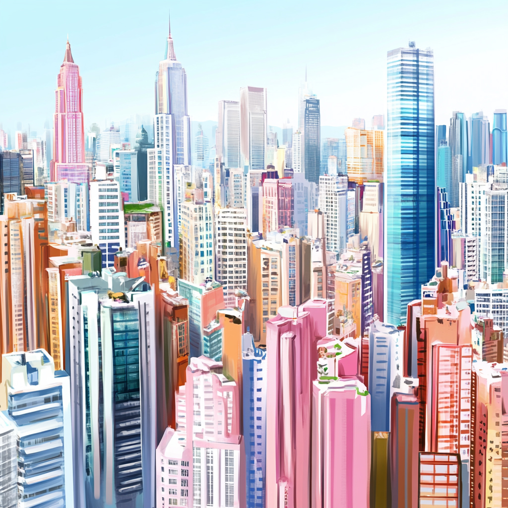 sref 554 | a city