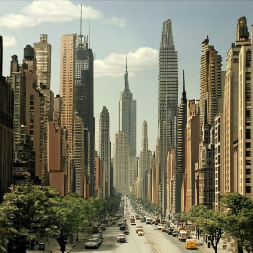 sref 558 | a city