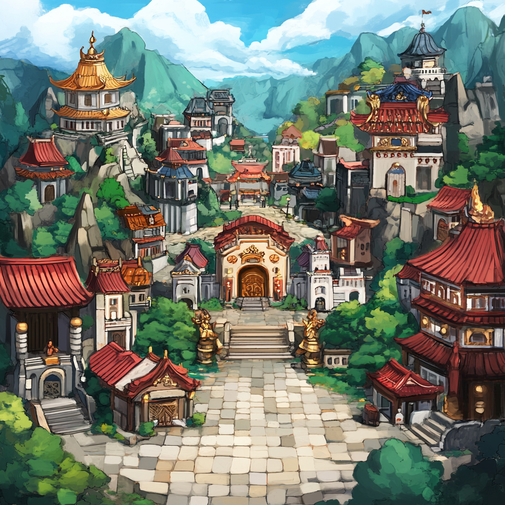 sref 559 | a city