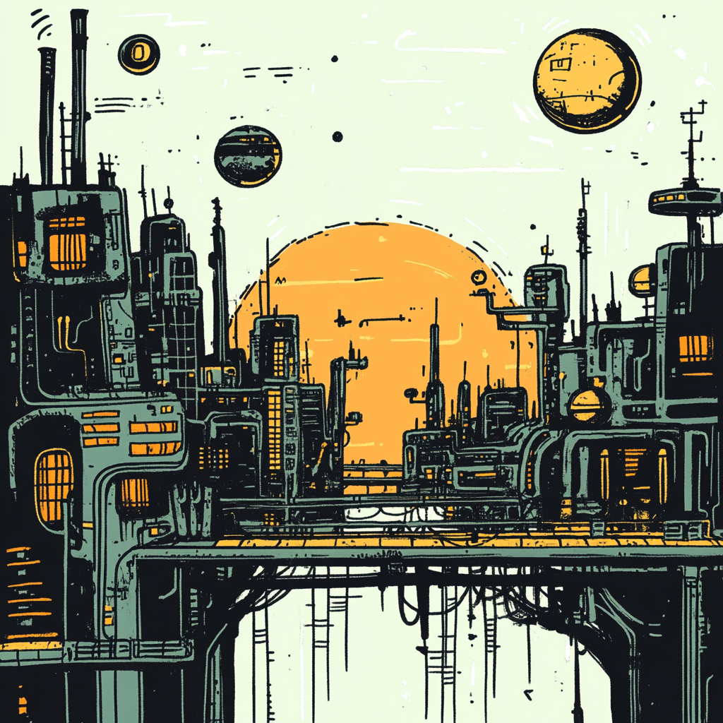 sref 569 | a city