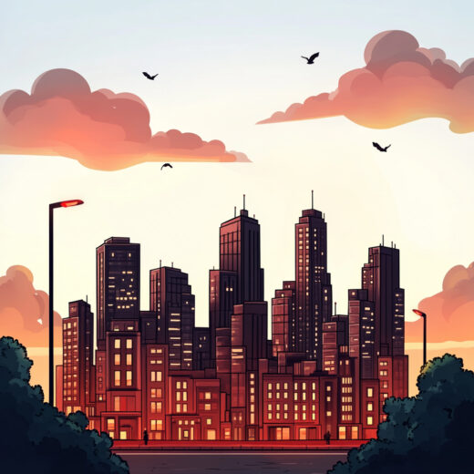 sref 570 | a city