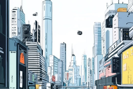 sref 574 | a city