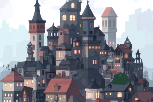 sref 583 | a city