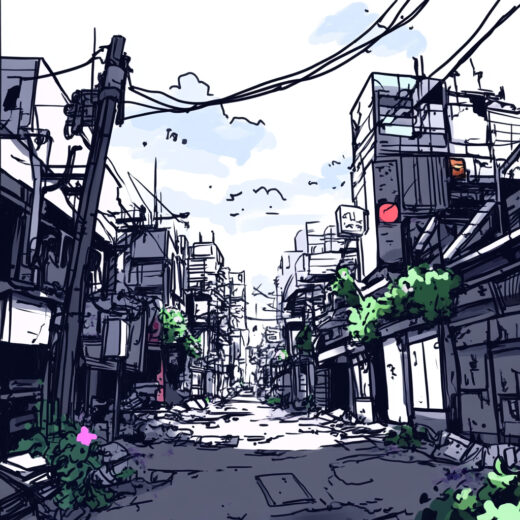 sref 586 | a city