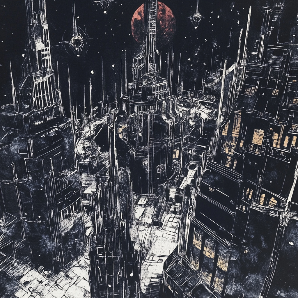 sref 604 | a city