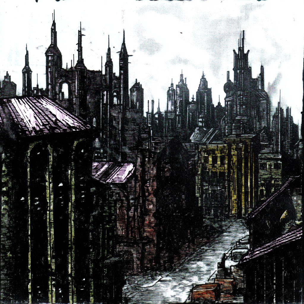 sref 613 | a city