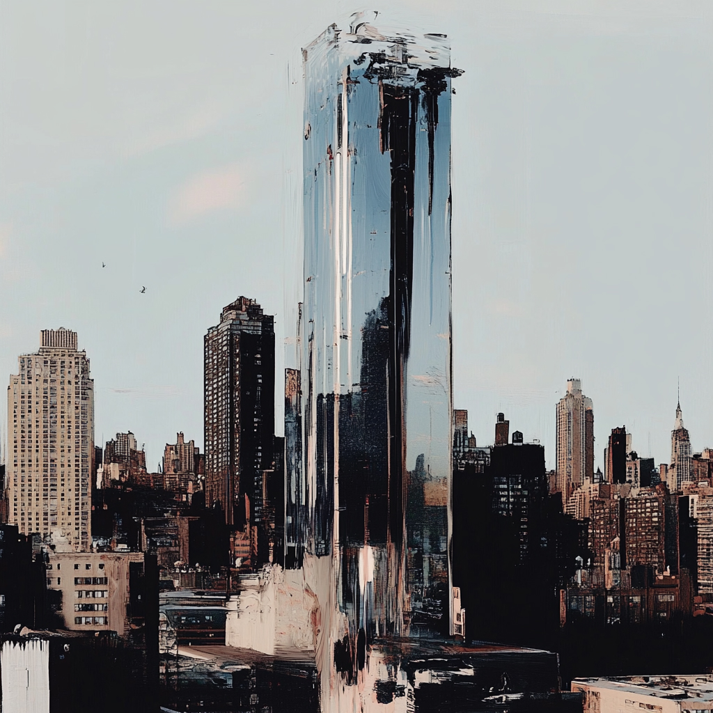 sref 614 | a city