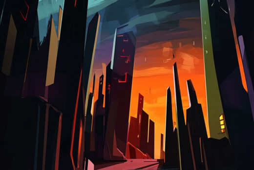 sref 618 | a city