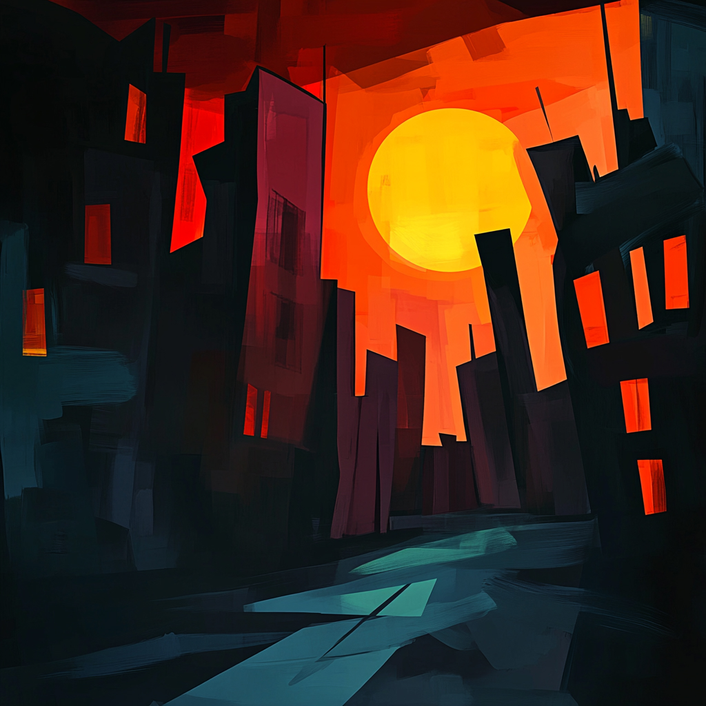 sref 618 | a city