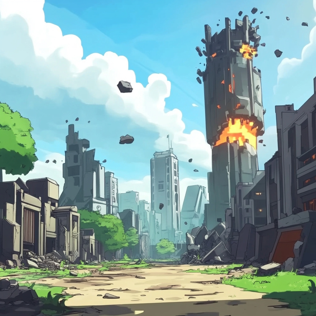 sref 619 | a city
