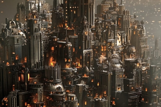 sref 622 | a city