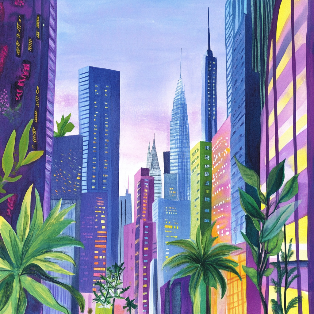 sref 635 | a city