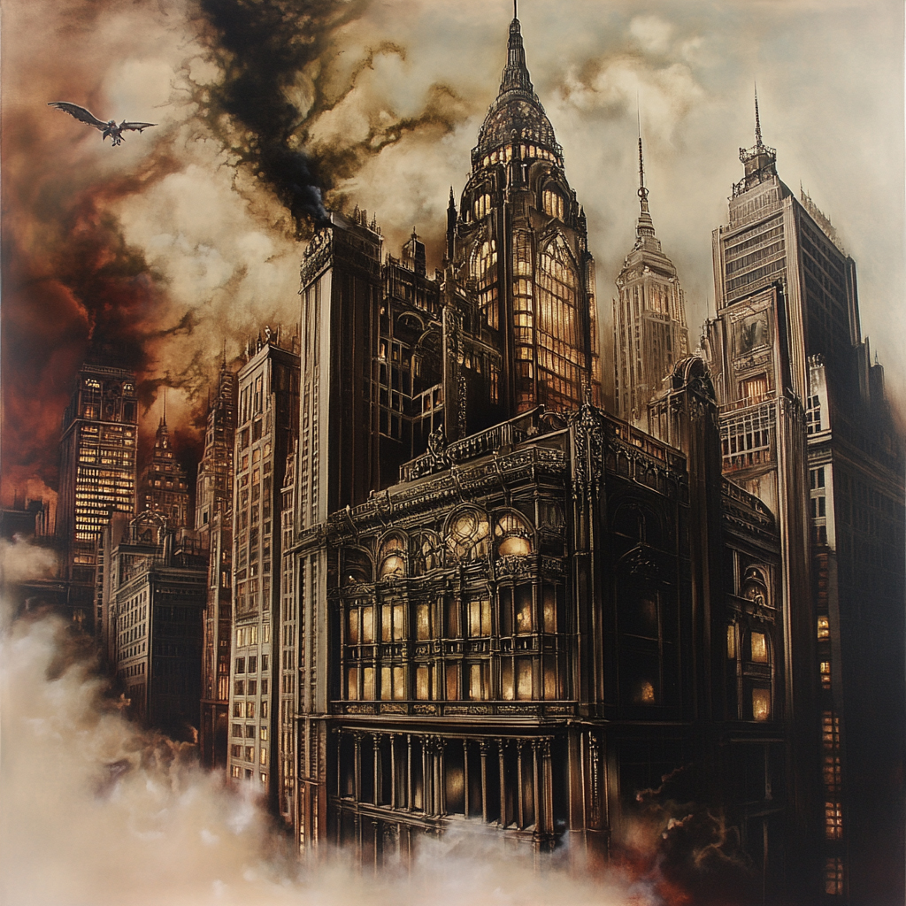 sref 642 | a city