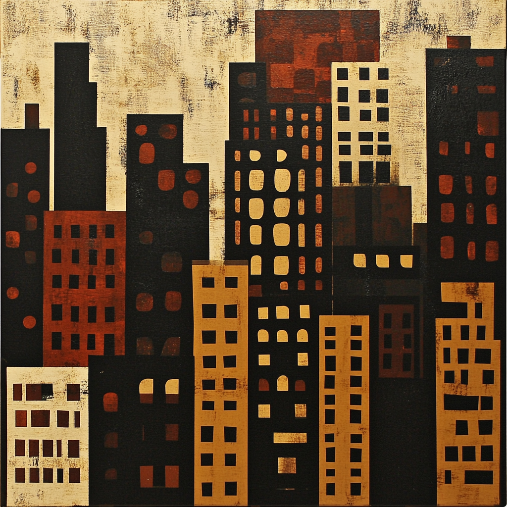 sref 647 | a city