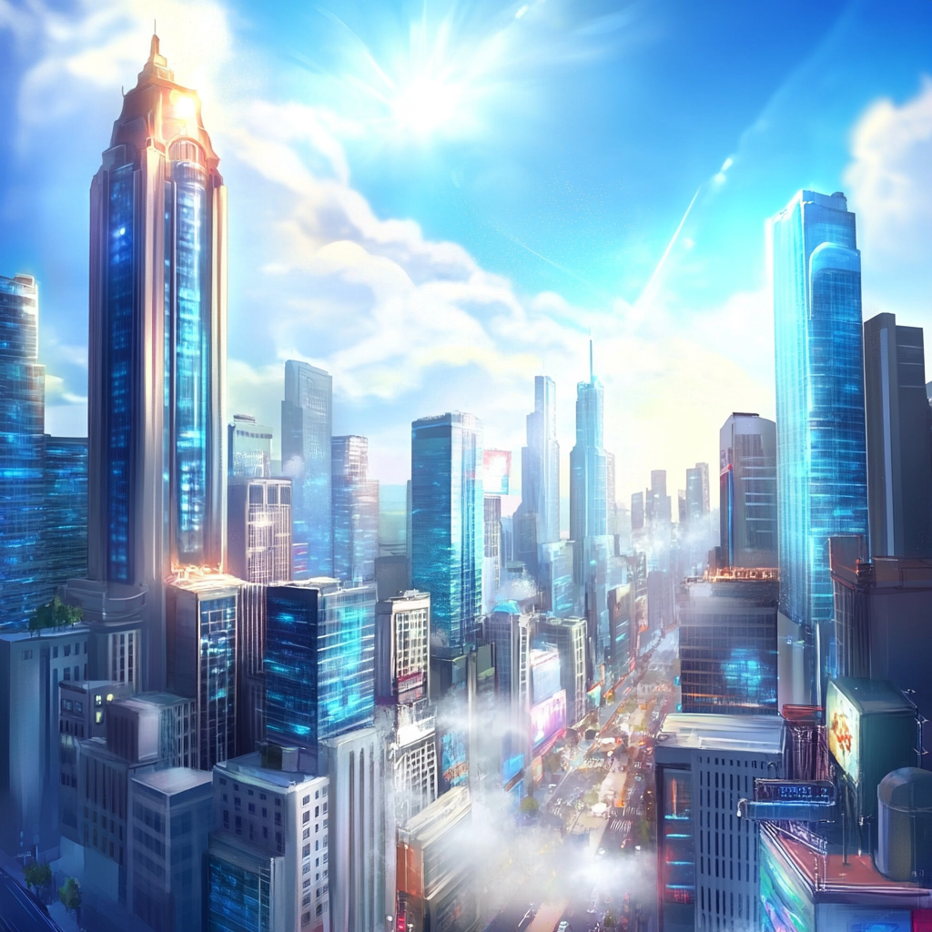 sref 64 | a city