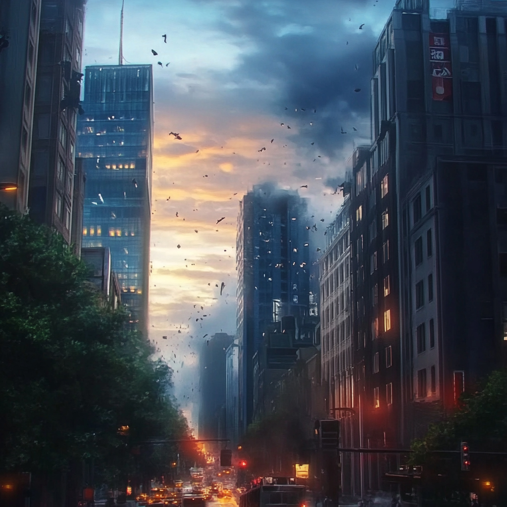 sref 651 | a city