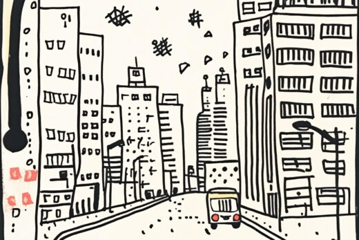 sref 653 | a city