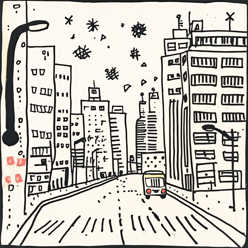 sref 653 | a city