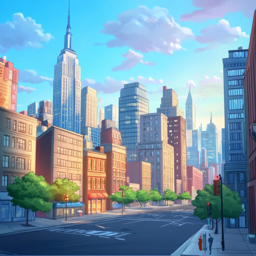 sref 657 | a city