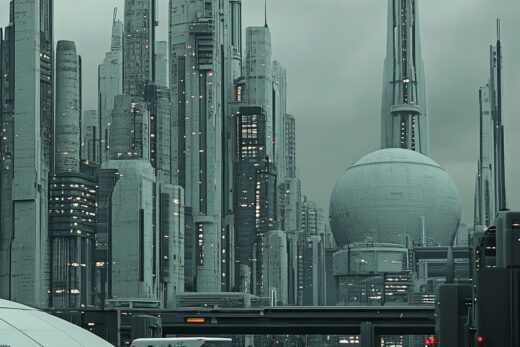 sref 664 | a city
