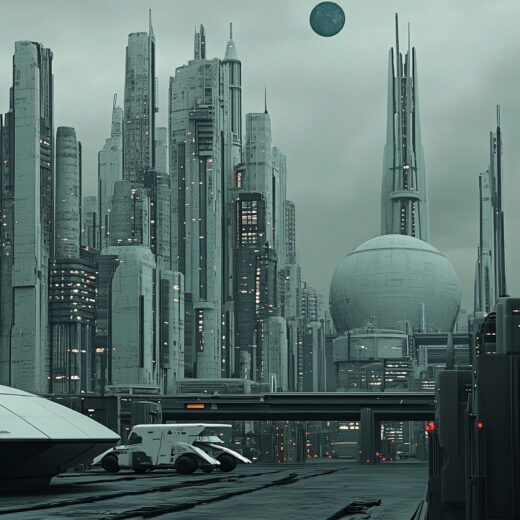 sref 664 | a city