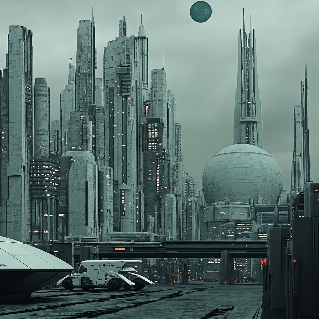 sref 664 | a city