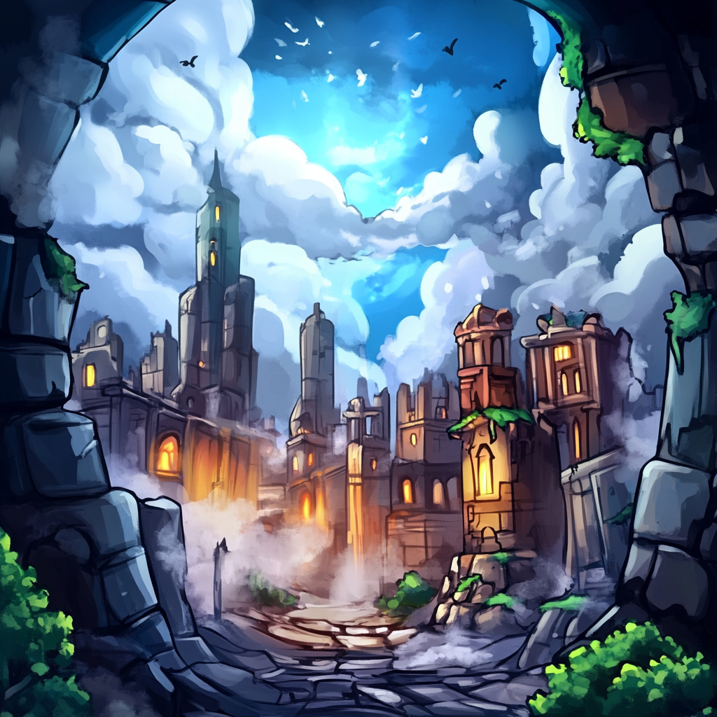 sref 66 | a city