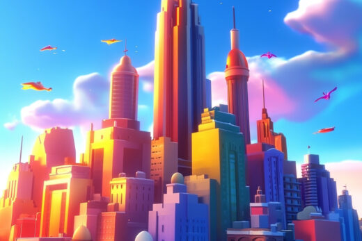 sref 675 | a city