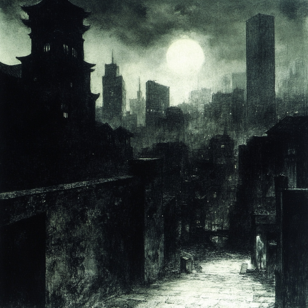 sref 677 | a city