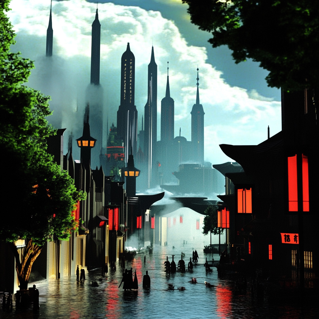 sref 67 | a city
