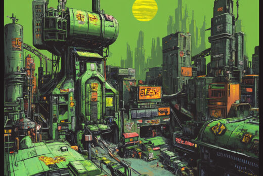 sref 696 | a city