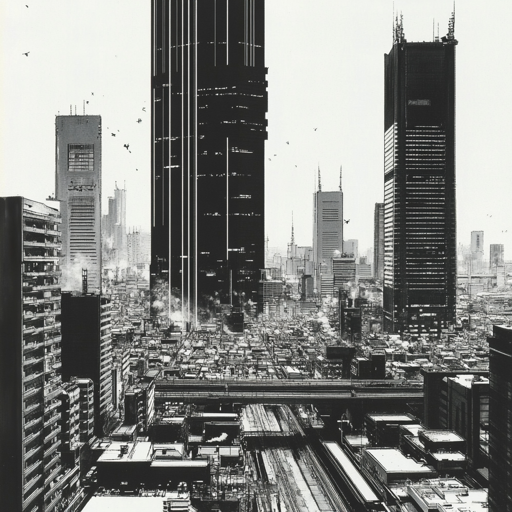 sref 704 | a city