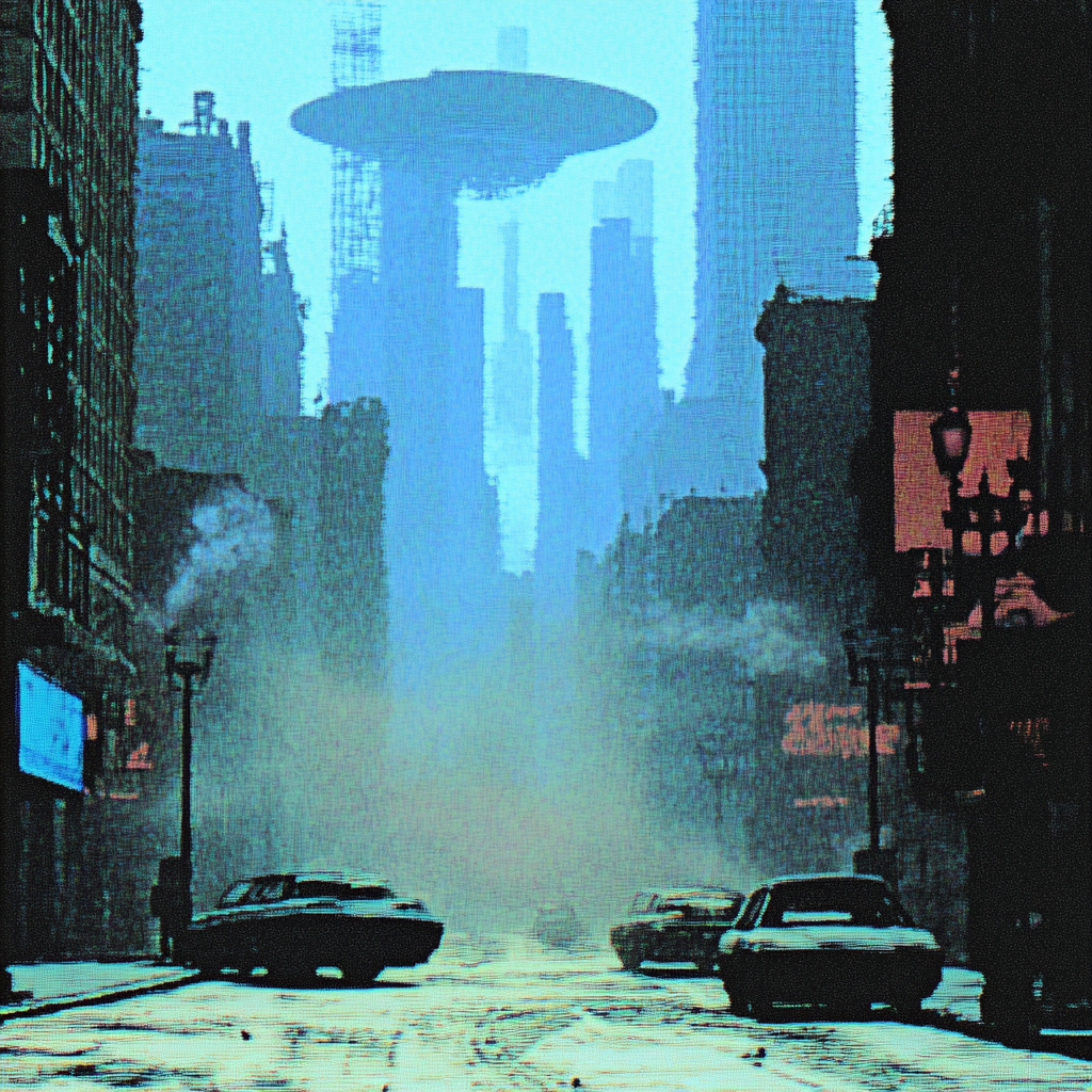 sref 706 | a city