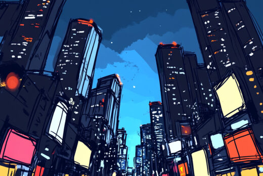 sref 711 | a city