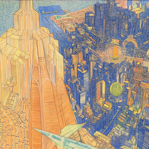 sref 712 | a city
