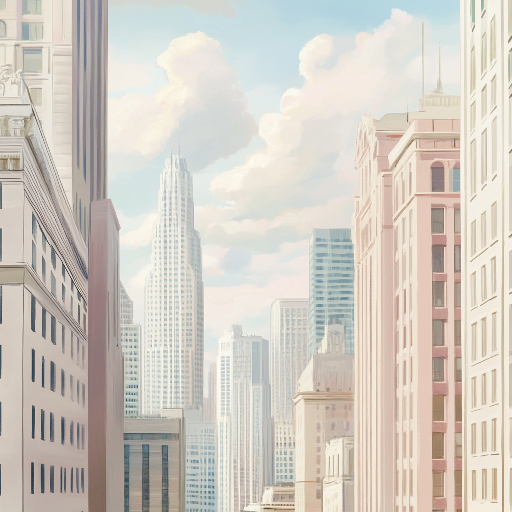 sref 713 | a city