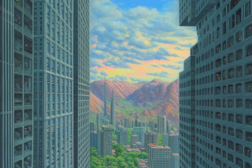 sref 715 | a city