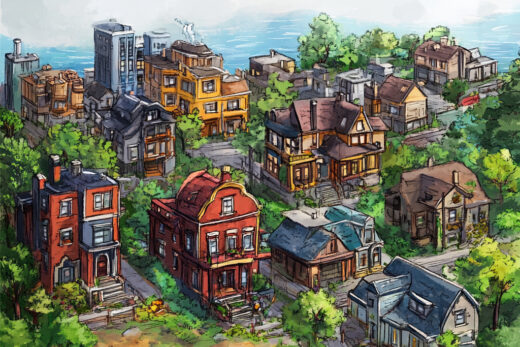 sref 717 | a city