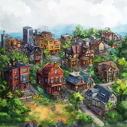 sref 717 | a city