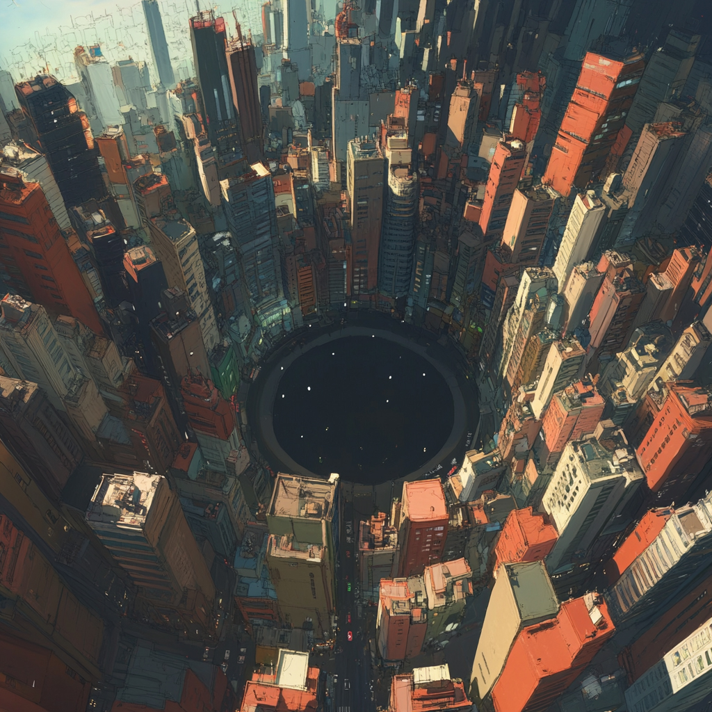 sref 718 | a city