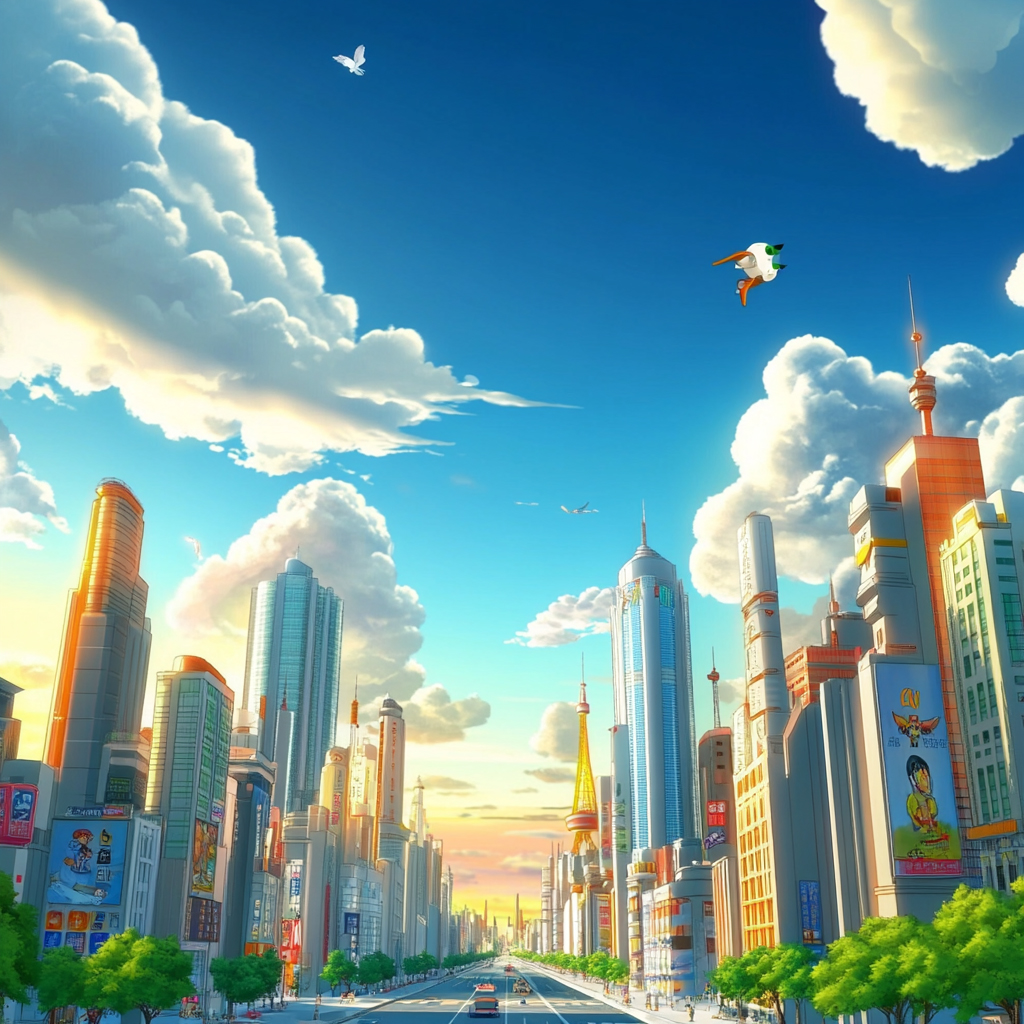 sref 719 | a city