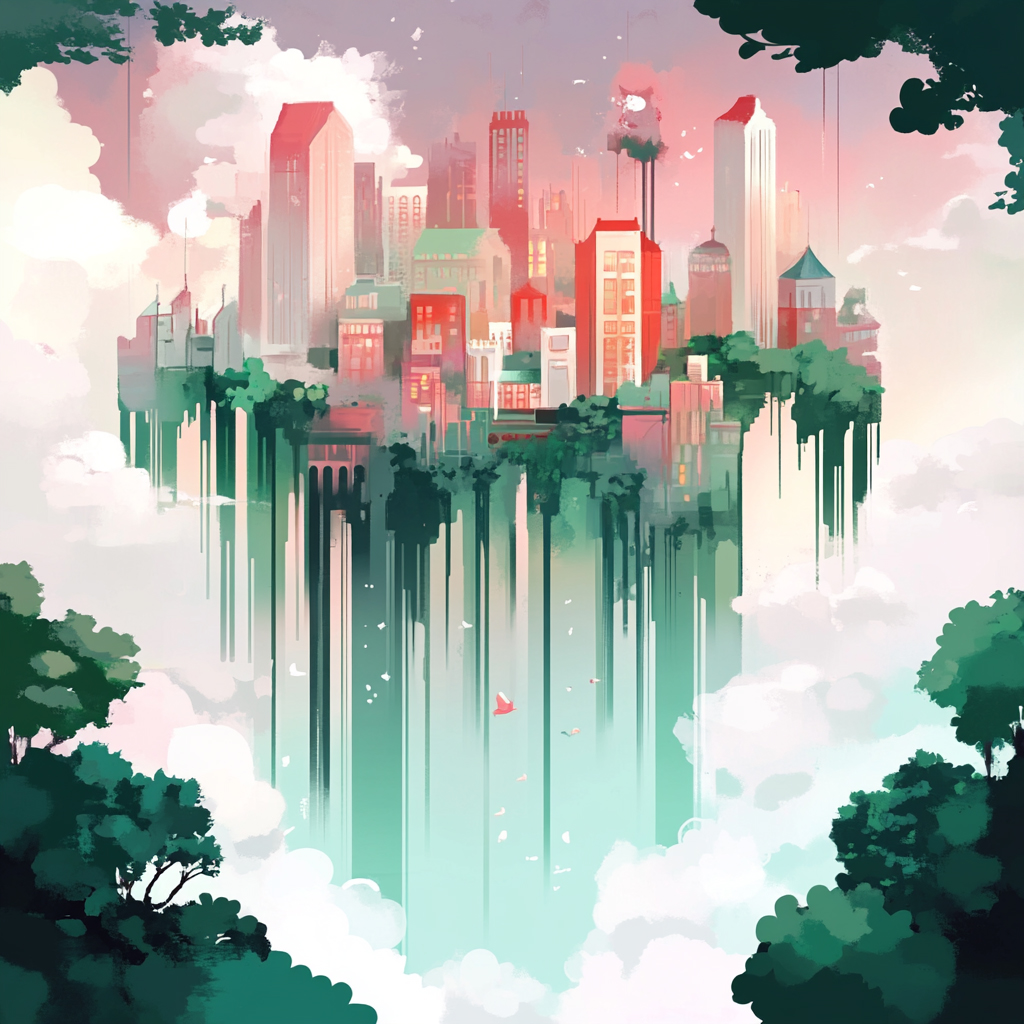 sref 731 | a city