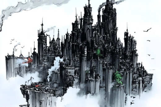 sref 736 | a city