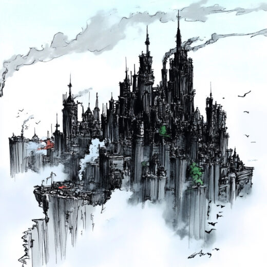 sref 736 | a city