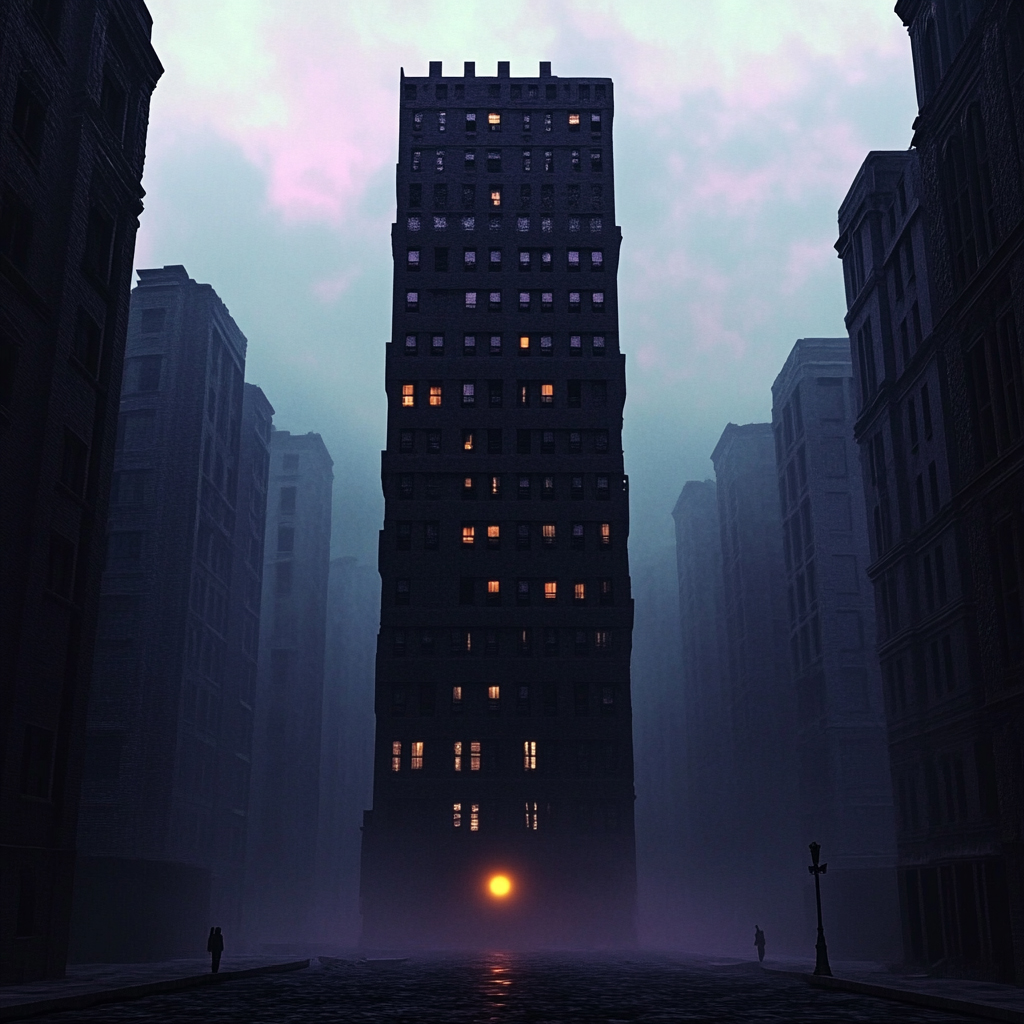 sref 738 | a city