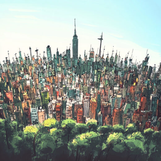 sref 739 | a city
